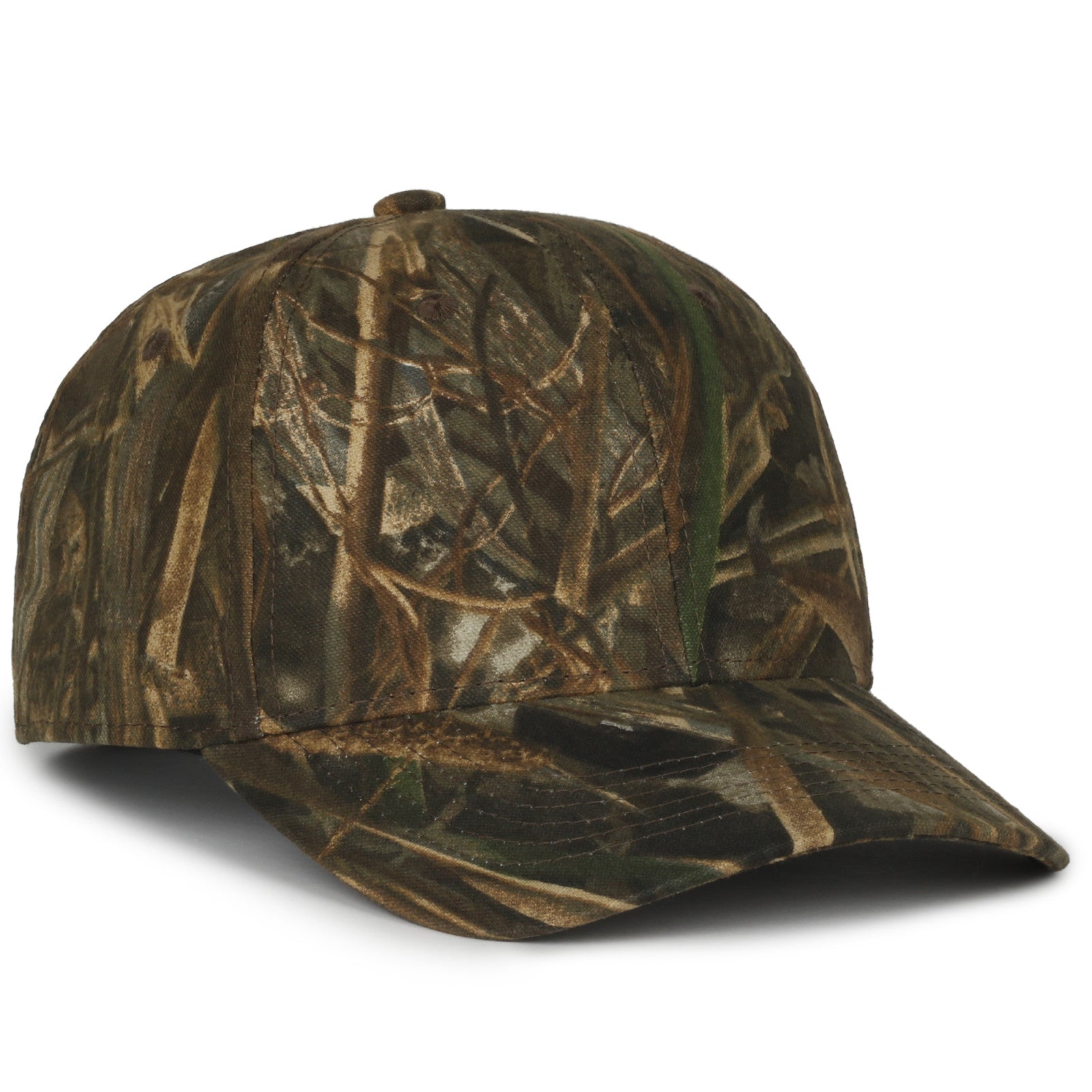 Outdoor Cap 350 Camo Solid Back Cap