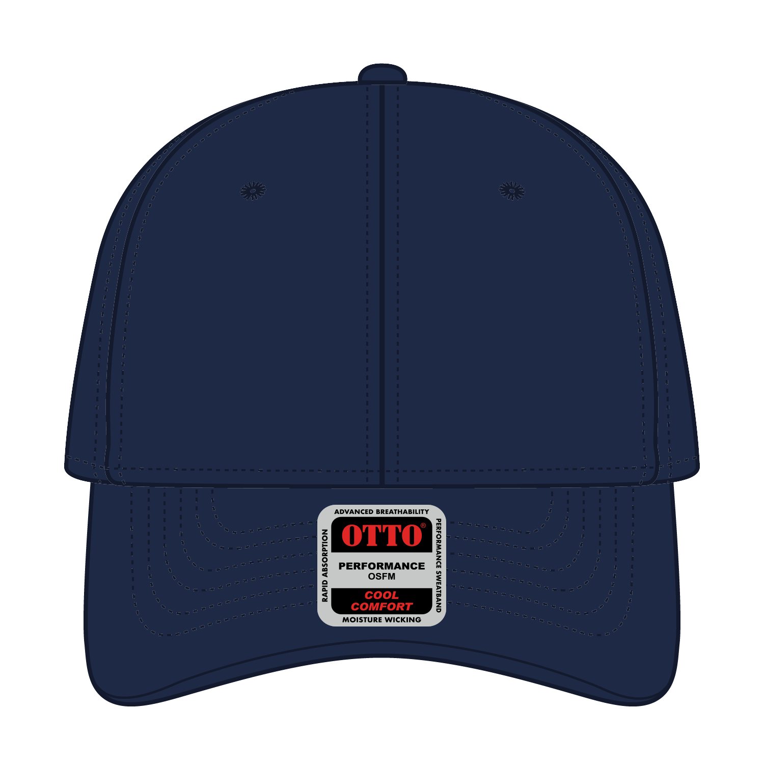 18-1042 OTTO CAP 6 Panel Low Profile Baseball Cap