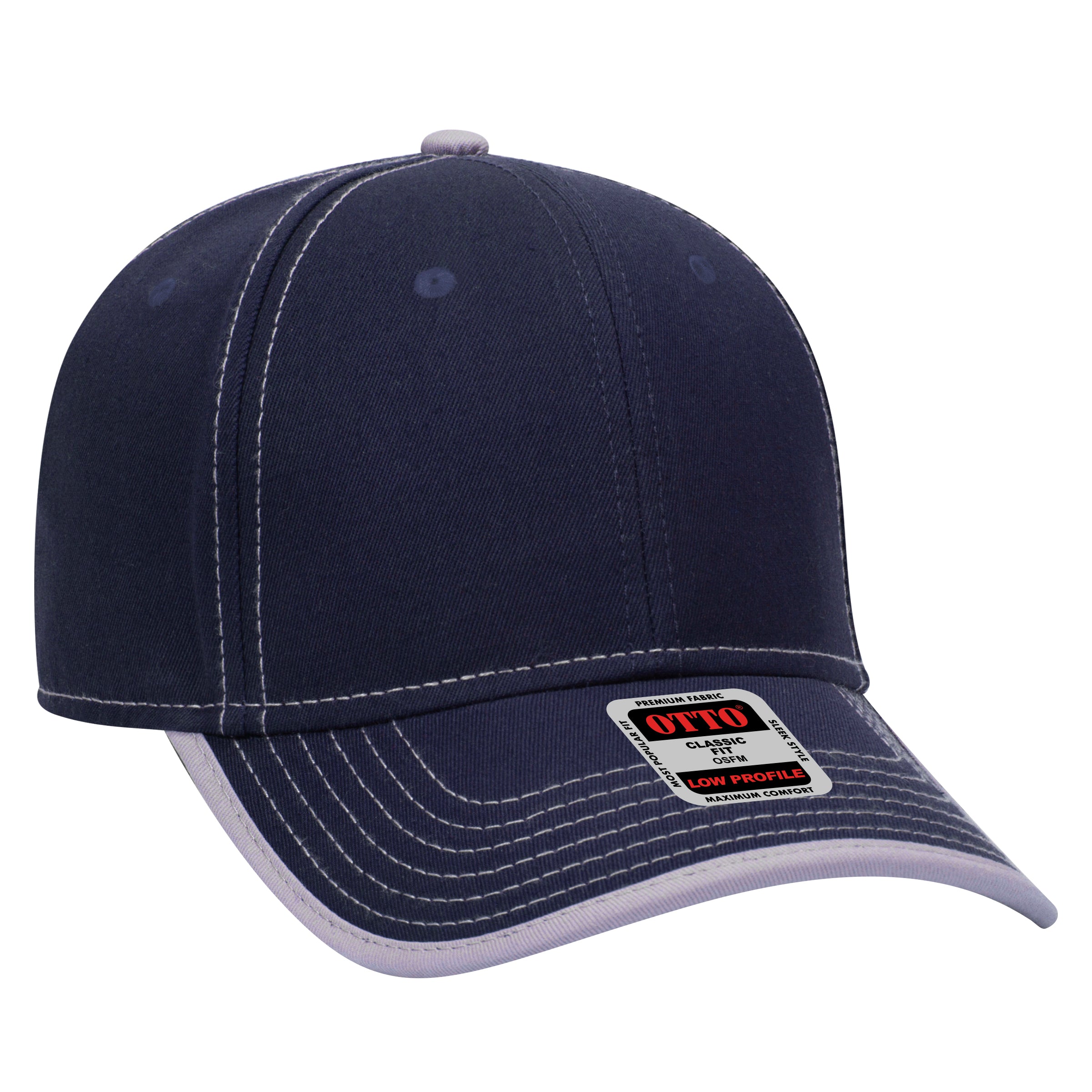 147-1071 OTTO CAP 6 Panel Low Profile Baseball Cap
