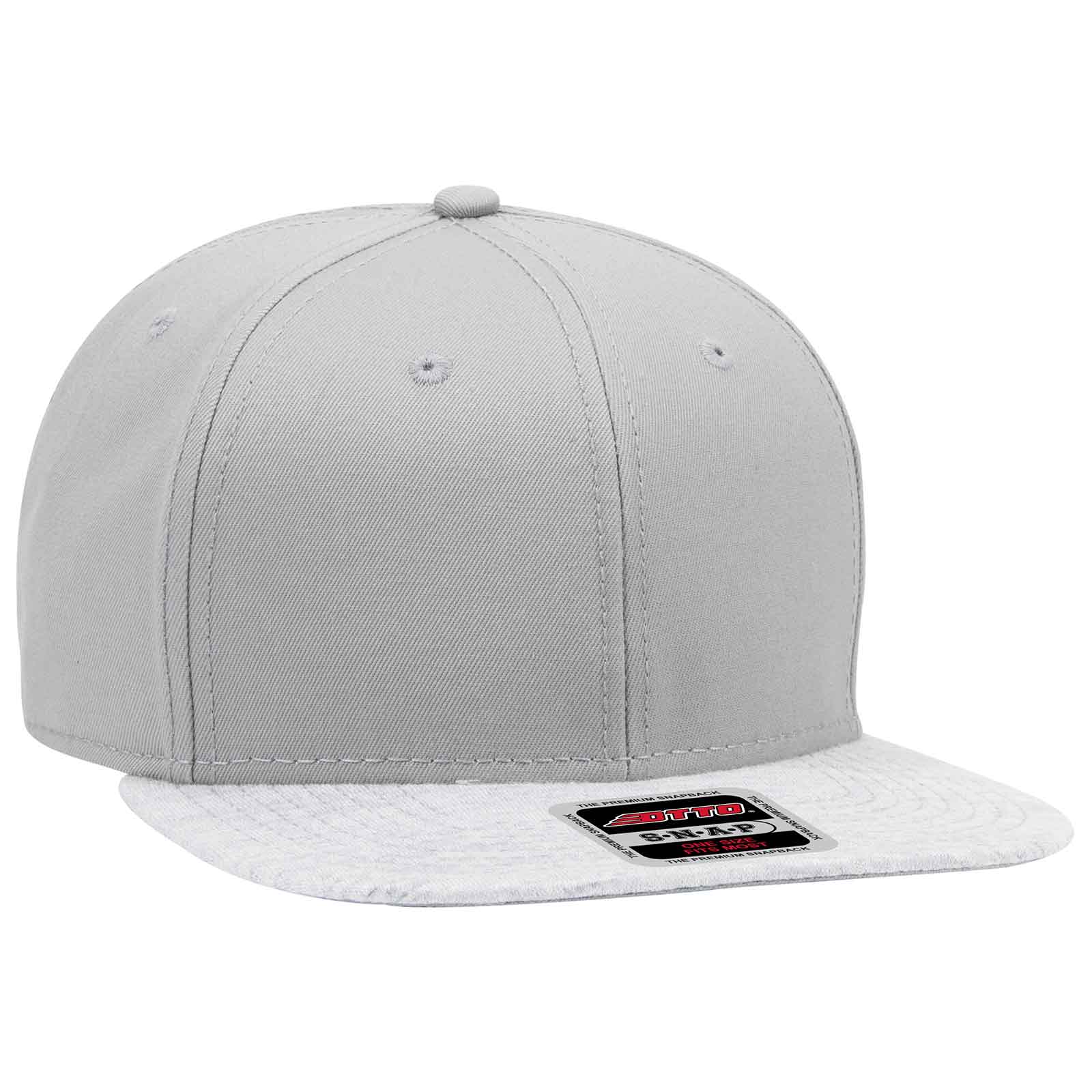 148-1218A OTTO CAP "OTTO SNAP" 6 Panel Mid Profile Snapback Hat