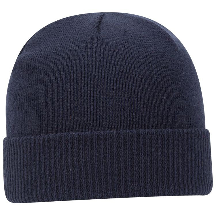 82-1238 OTTO CAP 12" Classic Knit Beanie w/ Rib Knit Cuff