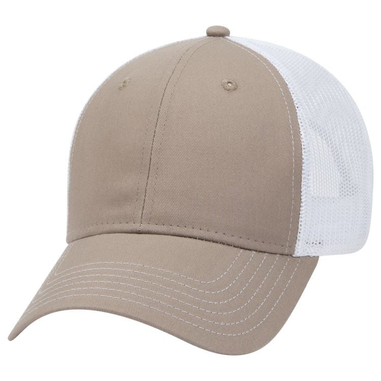 83-1239 OTTO CAP 6 Panel Low Profile Mesh Back Trucker Hat