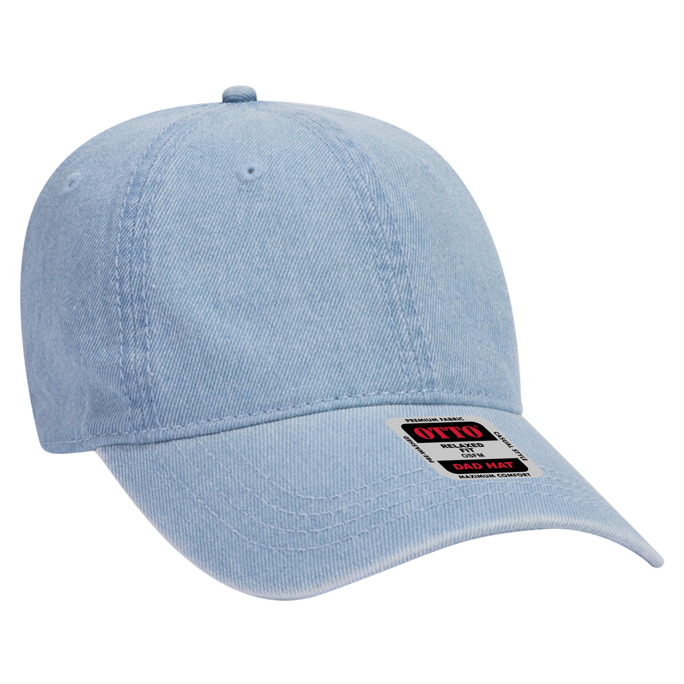 18-204 OTTO CAP 6 Panel Low Profile Dad Hat
