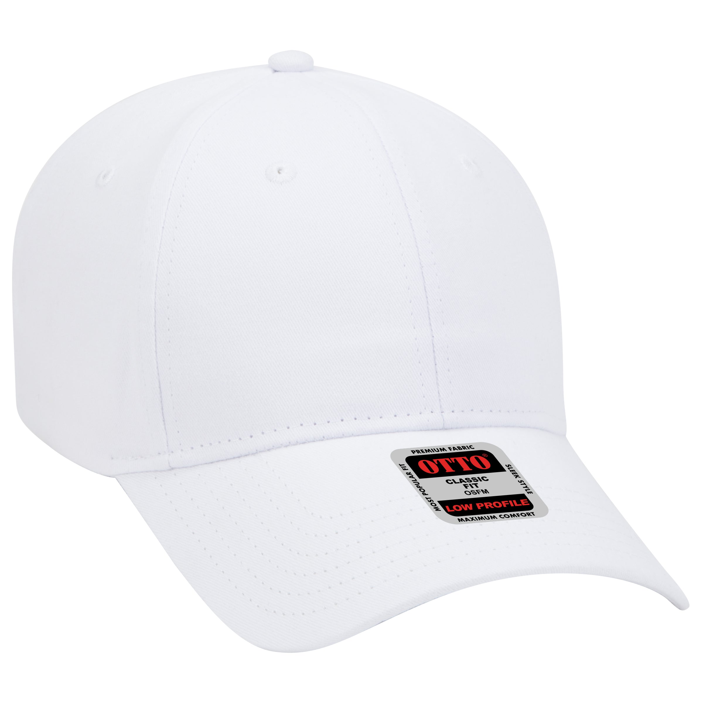 19-503 OTTO CAP 6 Panel Low Profile Baseball Cap