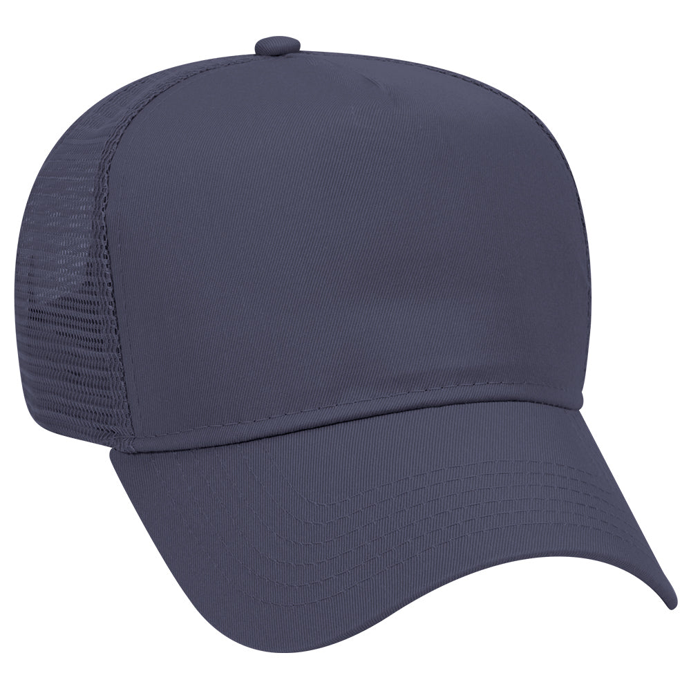 32-285 OTTO CAP 5 Panel Mid Profile Mesh Back Trucker Hat