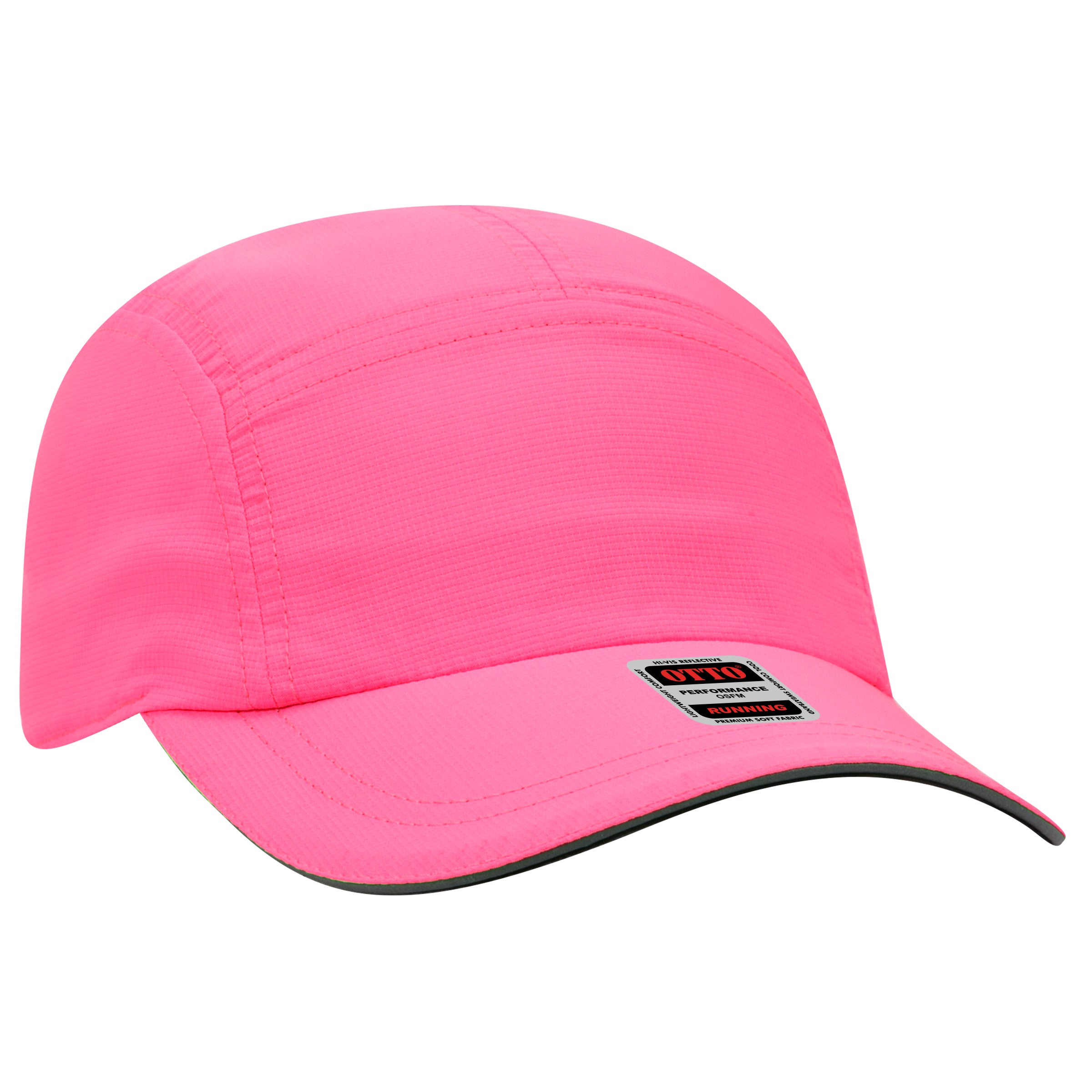 133-1252 OTTO CAP Reflective 5 Panel Running Hat
