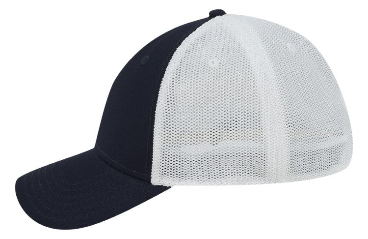 135-1230 OTTO CAP "OTTO FLEX" 6 Panel Low Profile Mesh Back Trucker Hat