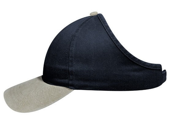 69-382 OTTO CAP 4 Panel Ponytail Cap