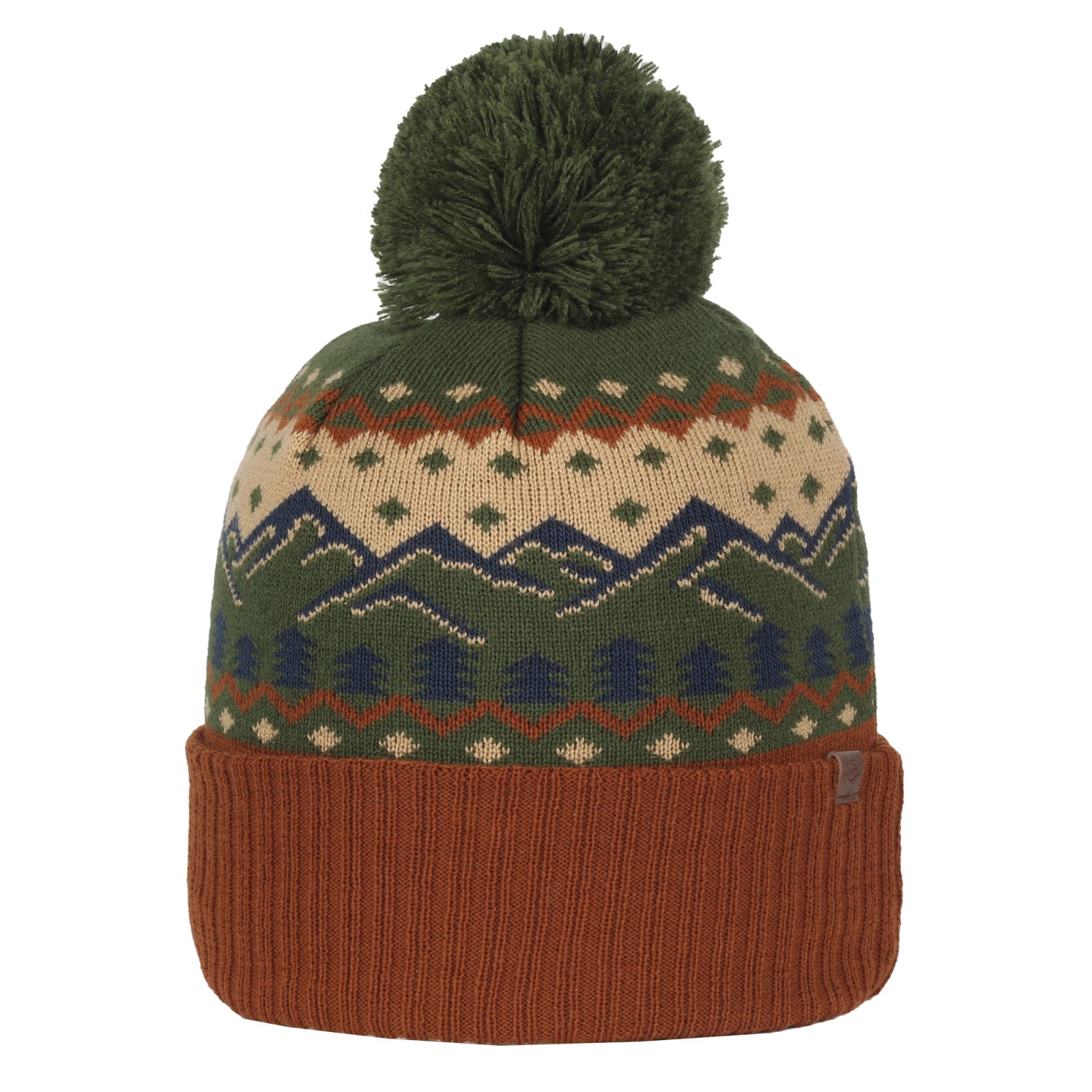 Outdoor Cap KNF-WILD Graphic Watch Cap with Pom