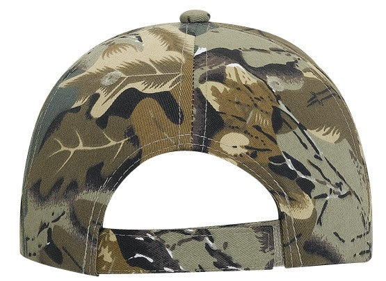 108-757 OTTO CAP Camouflage Youth 6 Panel Low Profile Baseball Cap