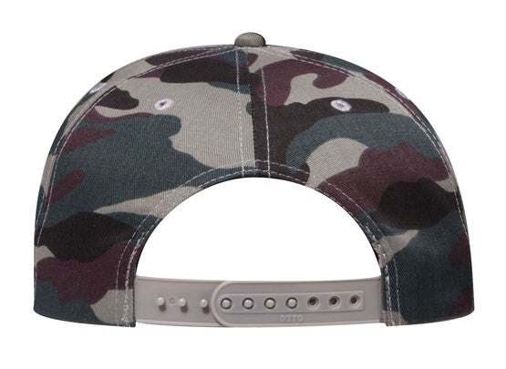 44-051 OTTO CAP Camouflage 6 Panel Mid Profile Baseball Cap