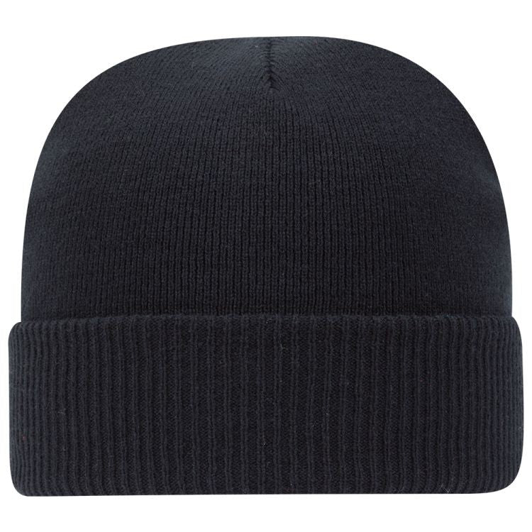 82-1238 OTTO CAP 12" Classic Knit Beanie w/ Rib Knit Cuff