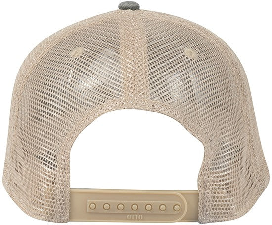 121-1202 OTTO CAP "OTTO COMFY FIT" 6 Panel Low Profile Mesh Back Trucker Hat