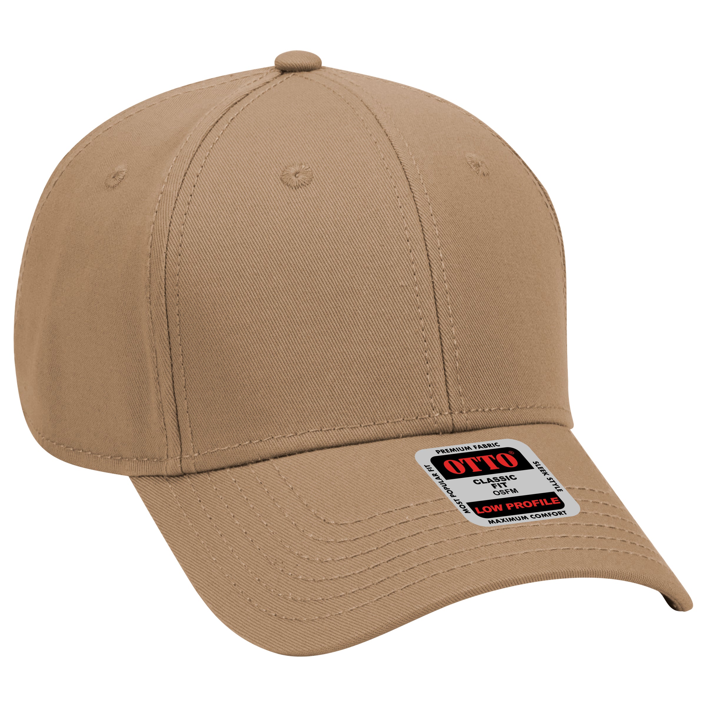 19-768 OTTO CAP 6 Panel Low Profile Baseball Cap