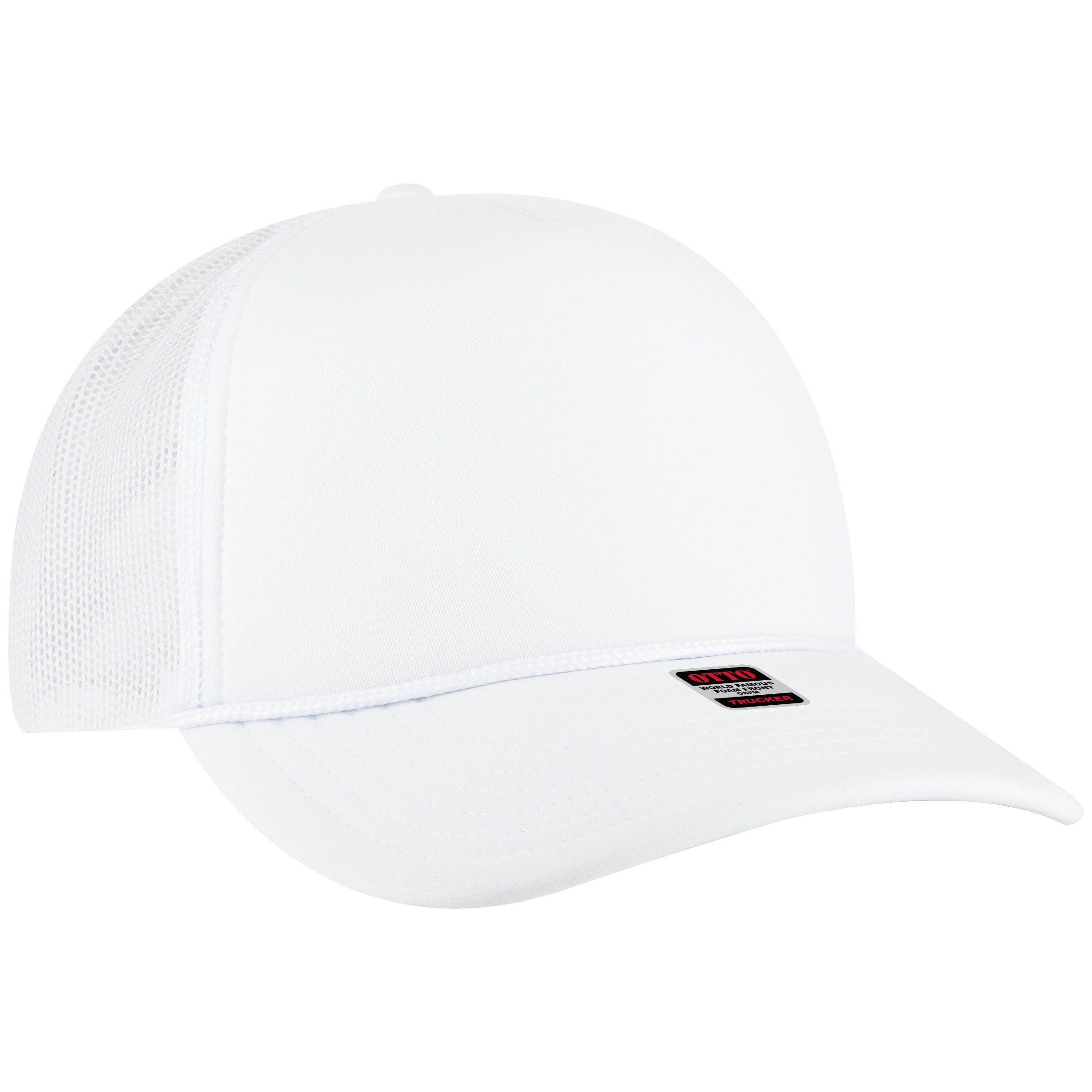 3931-1 OTTO CAP 5 Panel High Crown Mesh Back Trucker Hat