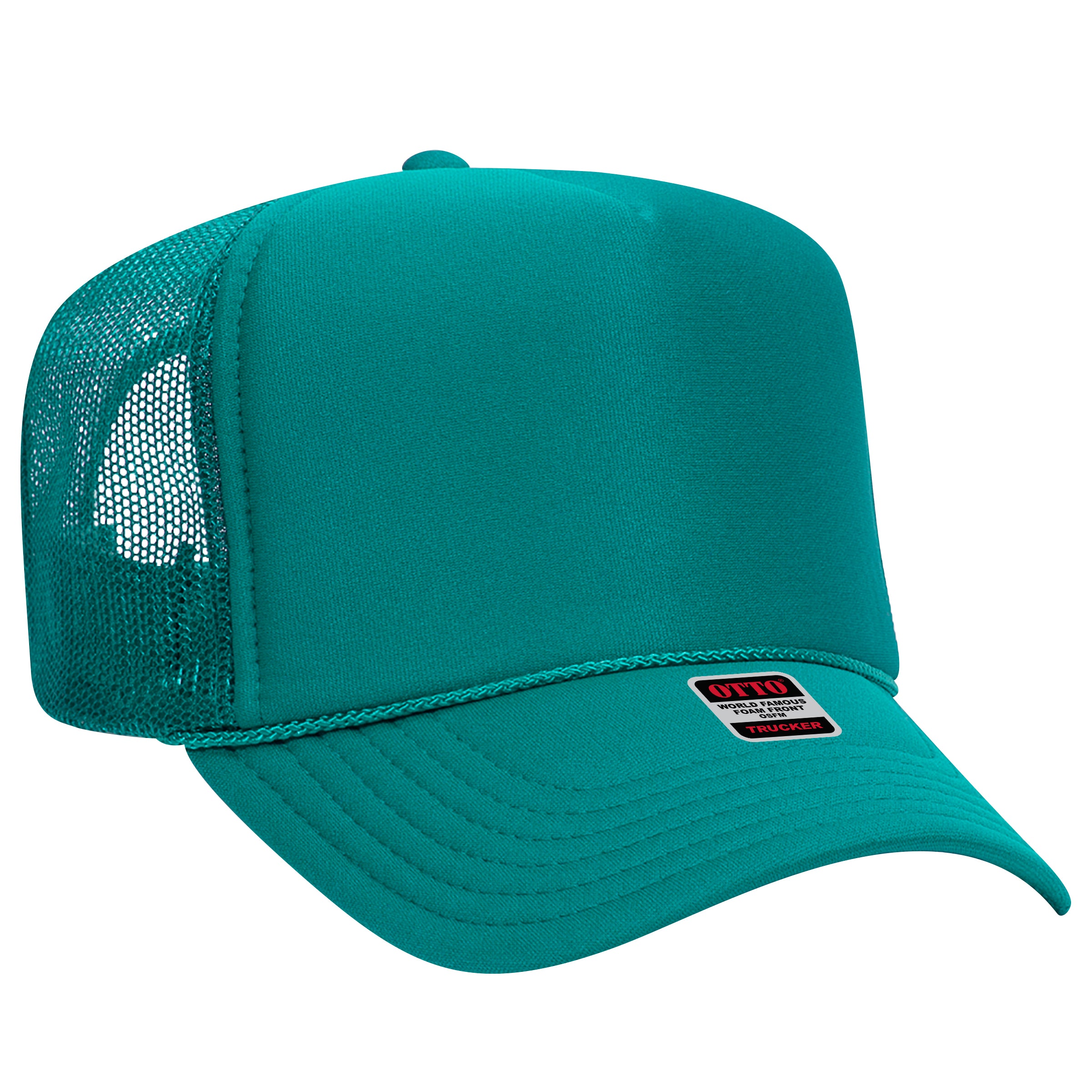 39-165 OTTO CAP 5 Panel High Crown Mesh Back Trucker Hat