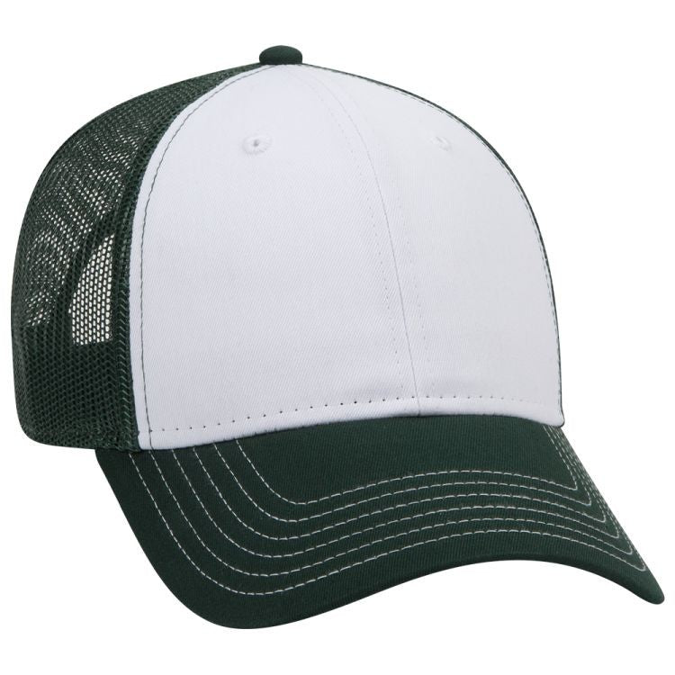 83-1239 OTTO CAP 6 Panel Low Profile Mesh Back Trucker Hat