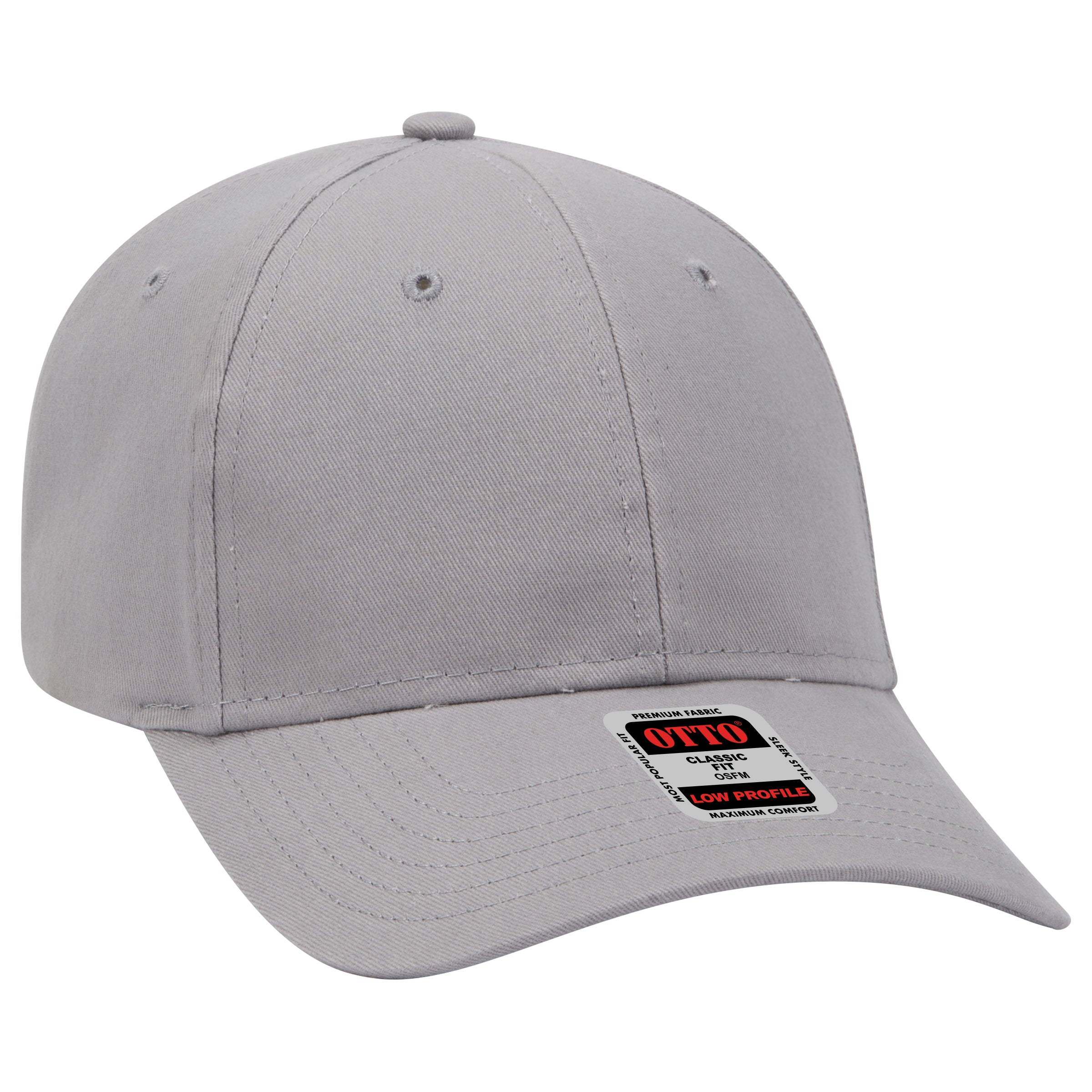 19-503 OTTO CAP 6 Panel Low Profile Baseball Cap