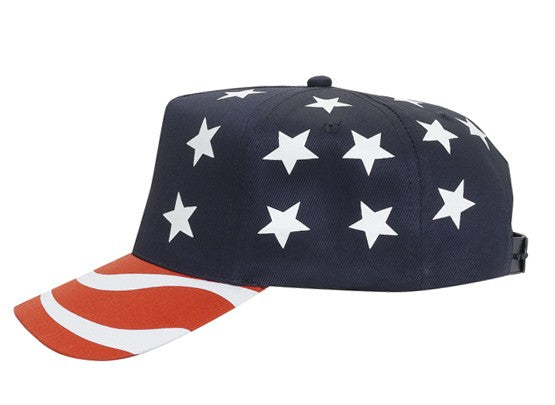 57-174 OTTO CAP 5 Panel Mid Profile Baseball Cap