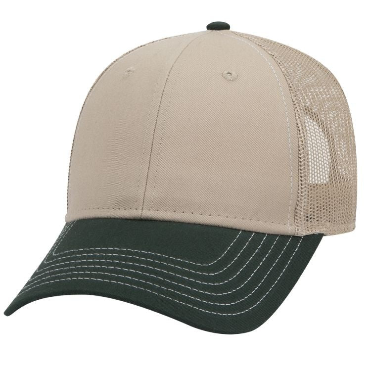 83-1239 OTTO CAP 6 Panel Low Profile Mesh Back Trucker Hat
