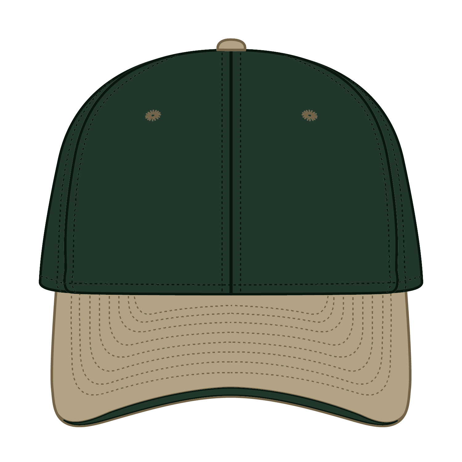 12-267 OTTO CAP "OTTO FLEX" 6 Panel Low Profile Baseball Cap