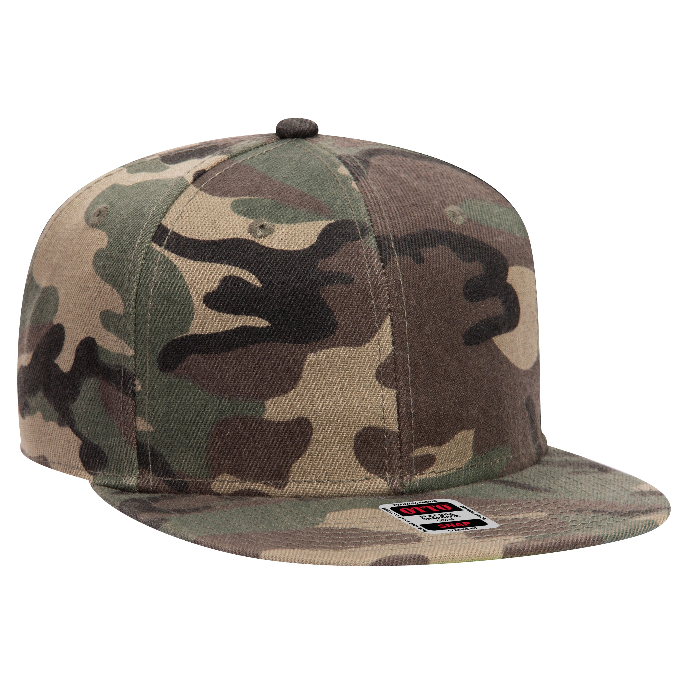 148-1267 OTTO CAP "OTTO SNAP" 6 Panel Mid Profile Snapback Hat