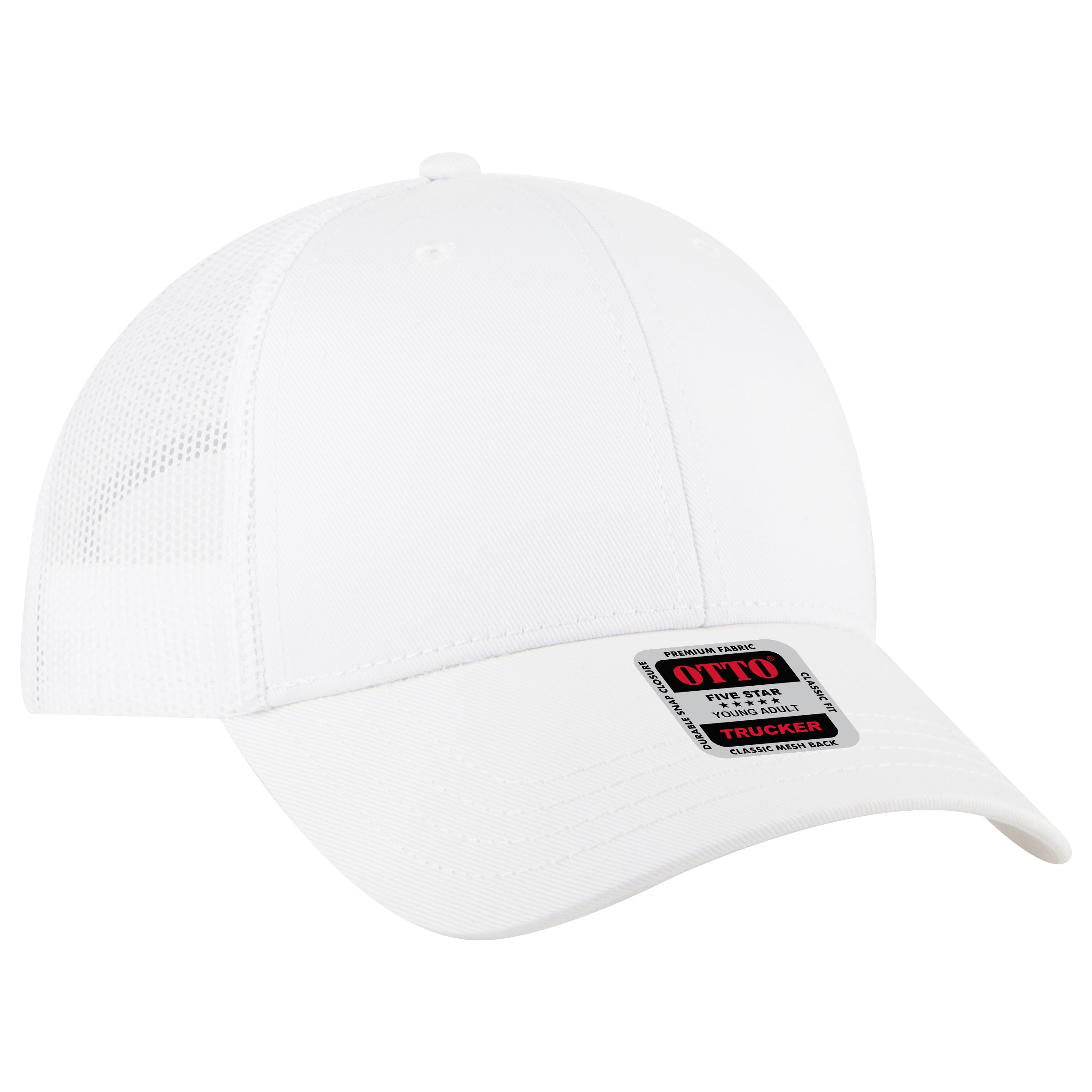 83-1239 OTTO CAP 6 Panel Low Profile Mesh Back Trucker Hat
