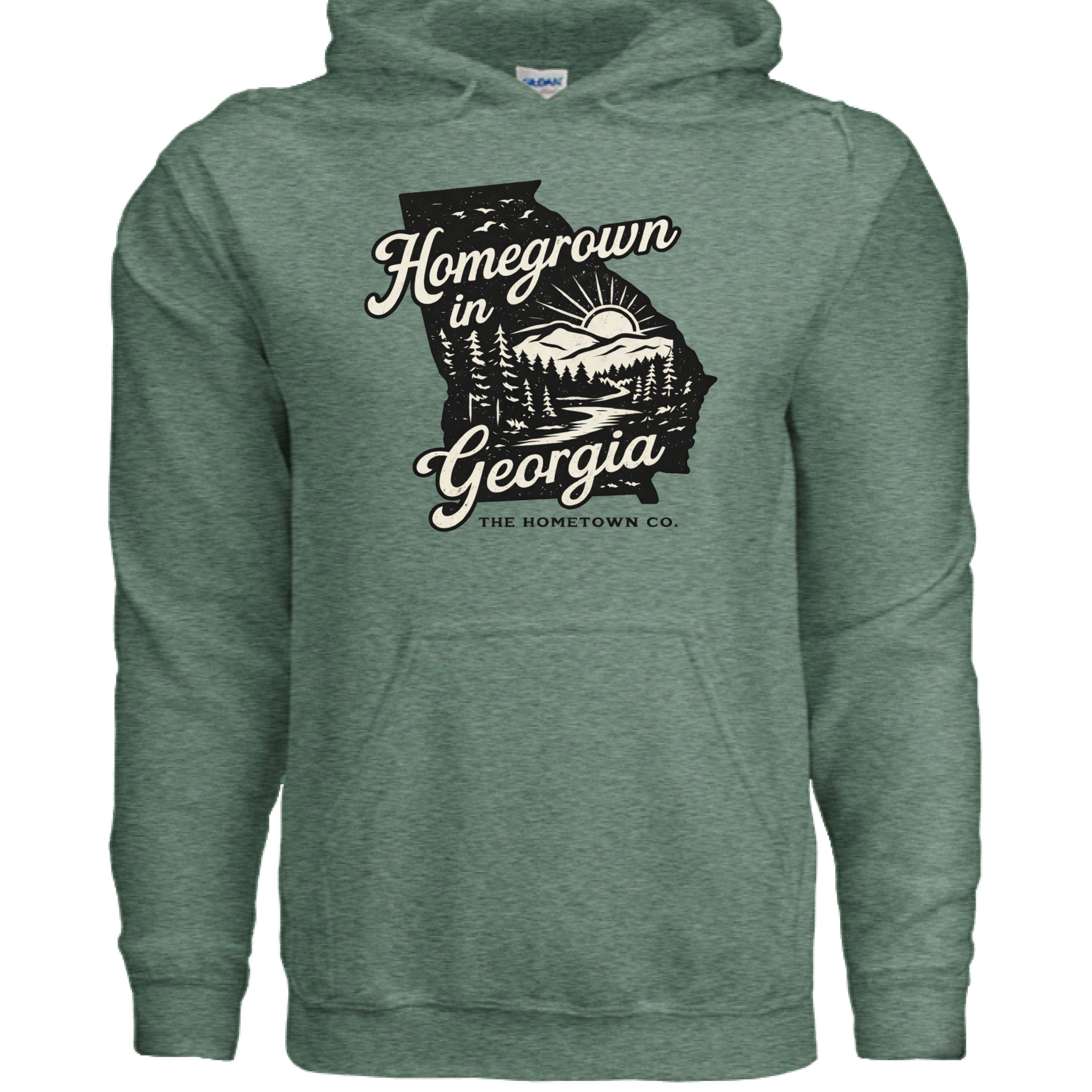 Heather Sport Dark Green - FRONT