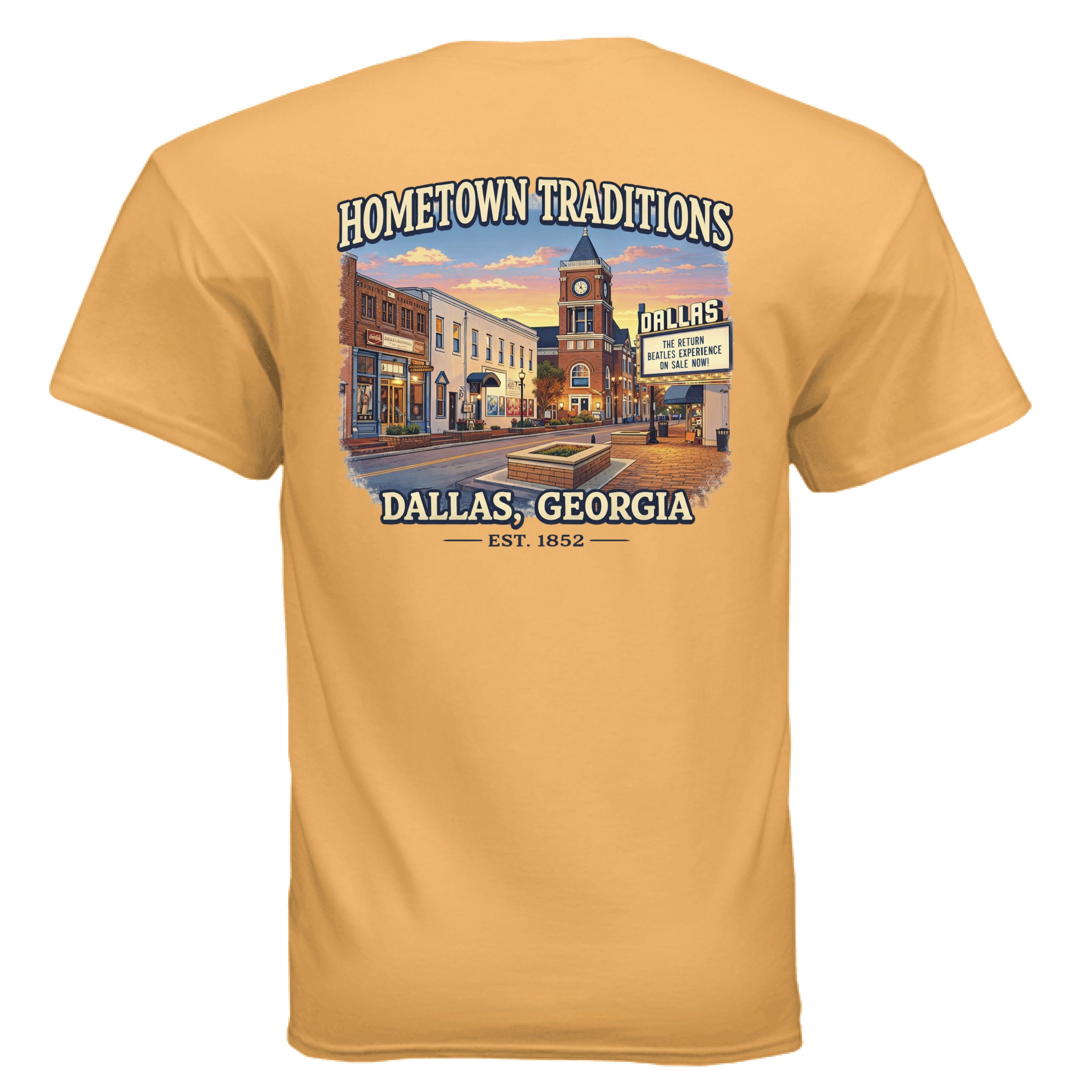 TENNESSEE ORANGE - BACK