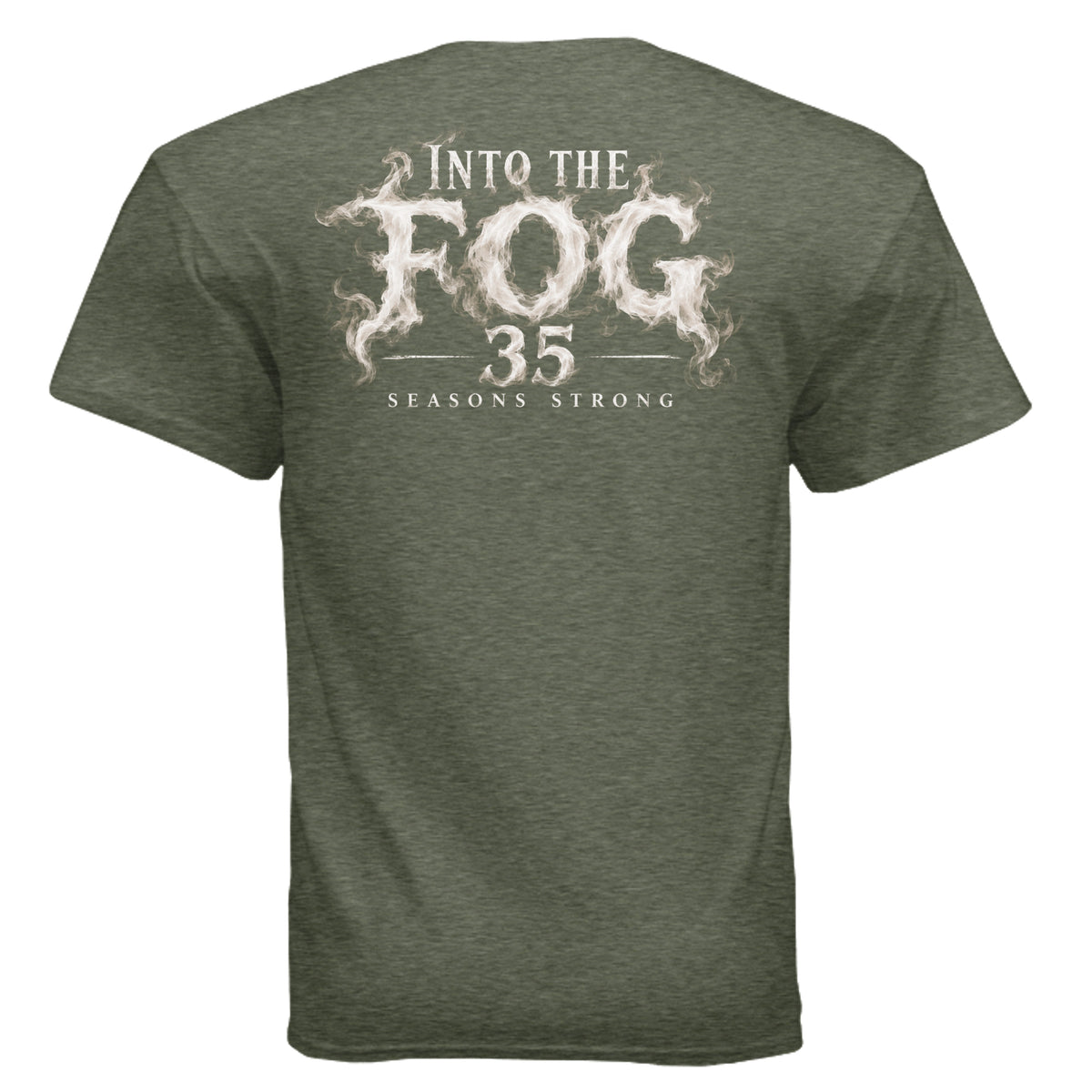 HEATHER MILITARY GREEN - G500 - BACK
