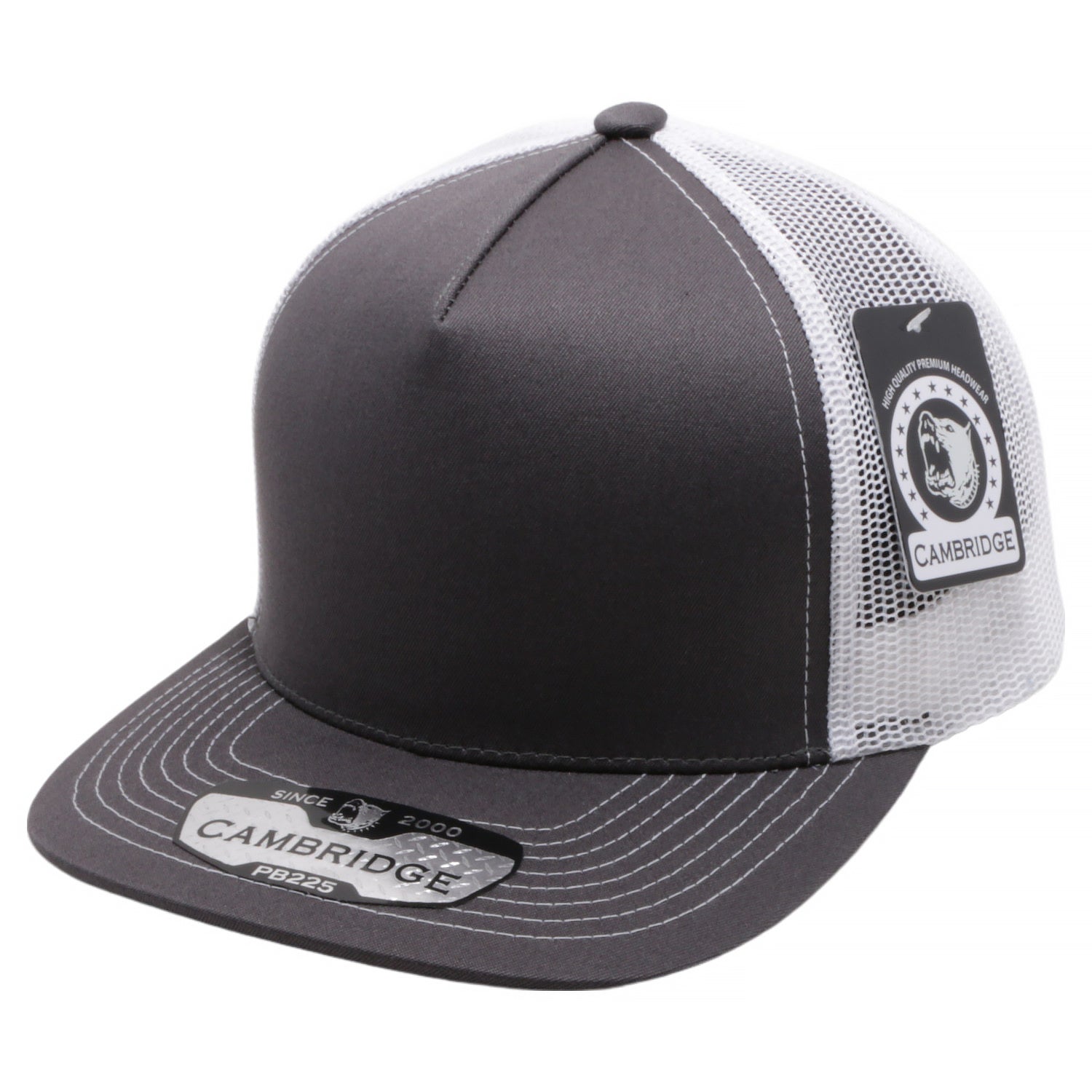 SKU:225-CC-WHT|COLOR:Charcoal/White