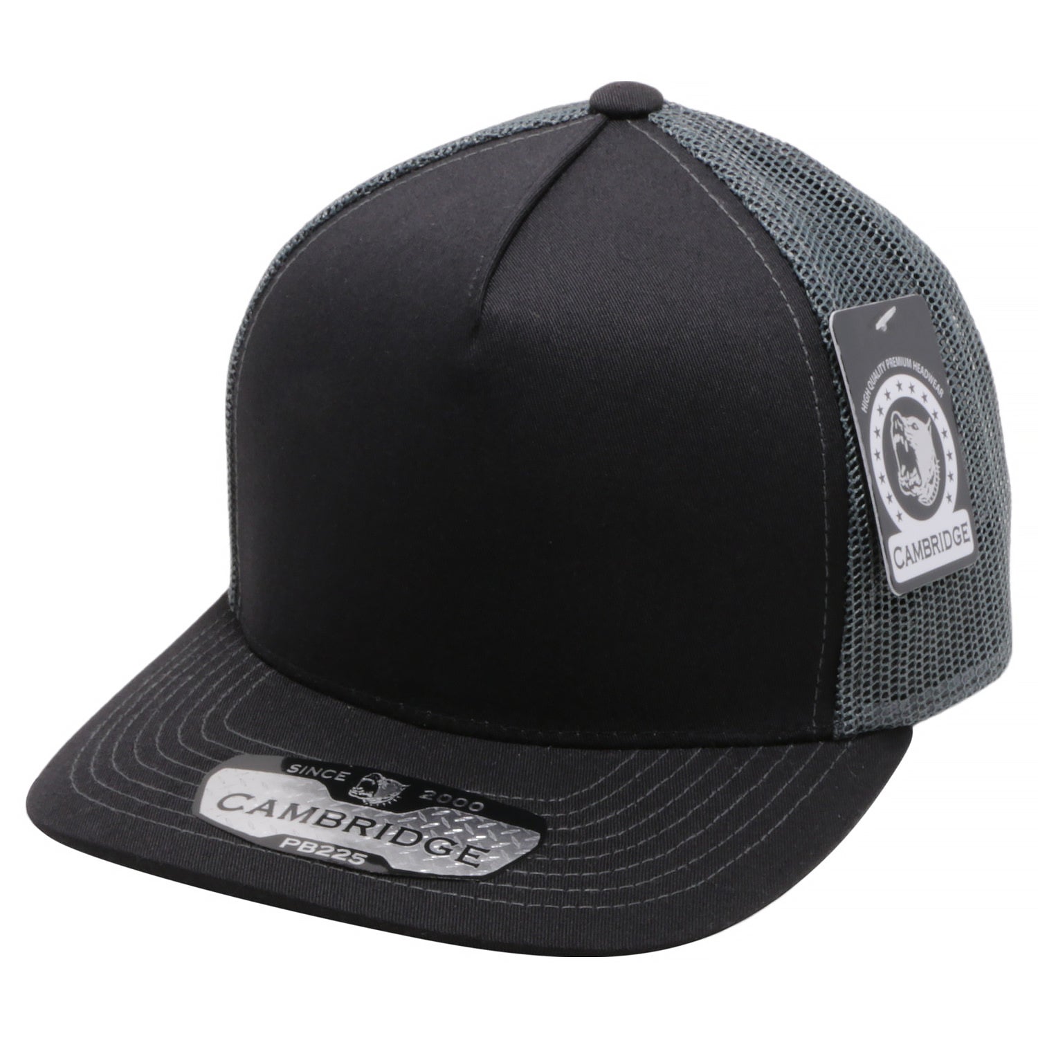 SKU:225-BLK-CC|COLOR:Black/Charcoal