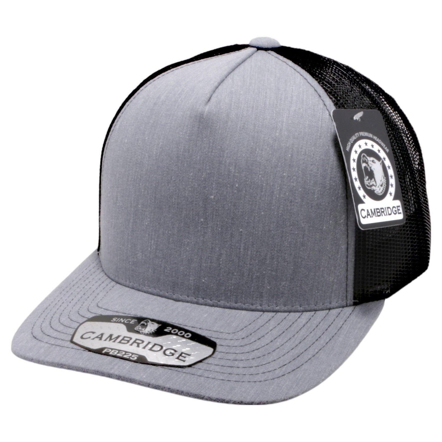 SKU:225-HGREY-BLK|COLOR:H.Grey/Black